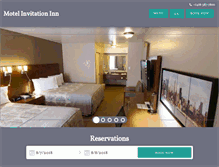 Tablet Screenshot of motelinvitation.com